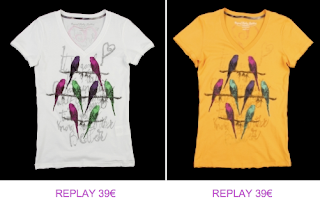 Replay camisetas